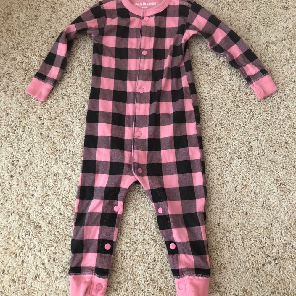 Little Blue House Buffalo Plaid Playset